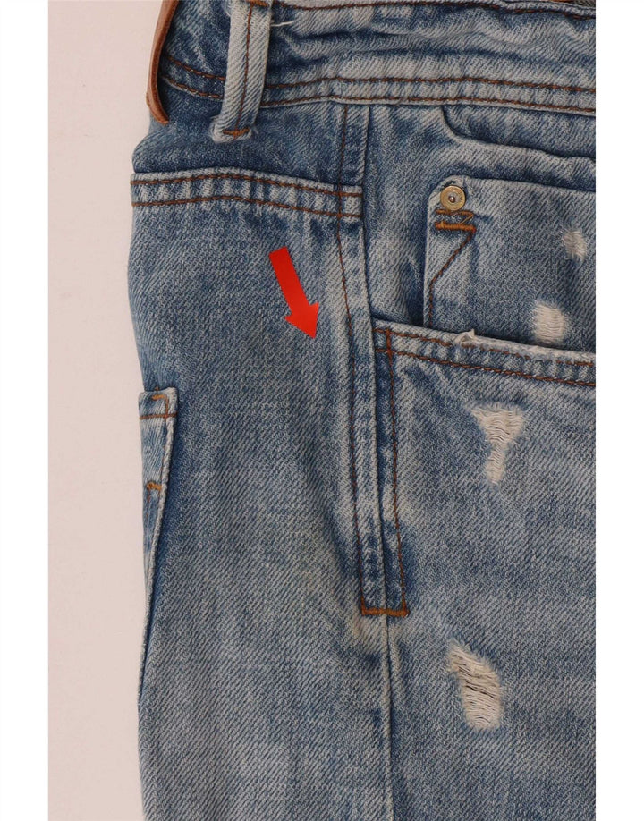Мужские джинсовые шорты Zara EU 42, большие W32, синие