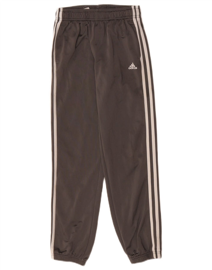 Спортивный костюм Adidas для мальчиков Брюки-джоггеры 11-12 лет Серый полиэстер