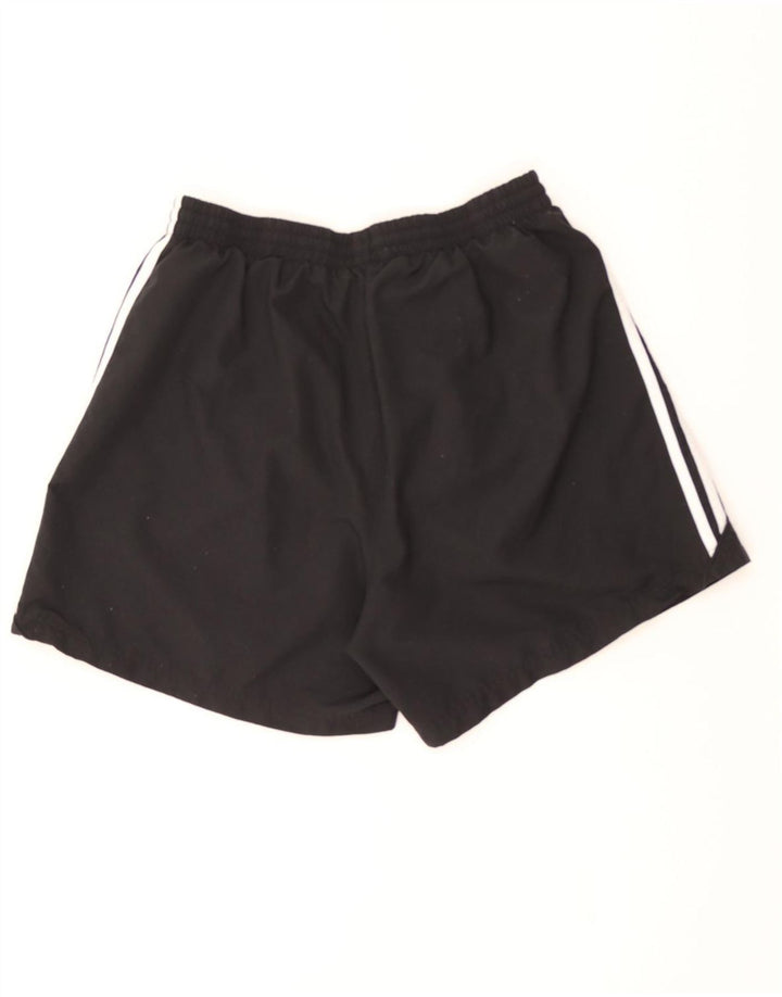 ADIDAS Boys Sport Shorts 13-14 Years Large Black Polyester Vintage Adidas and Second-Hand Adidas from Messina Hembry 