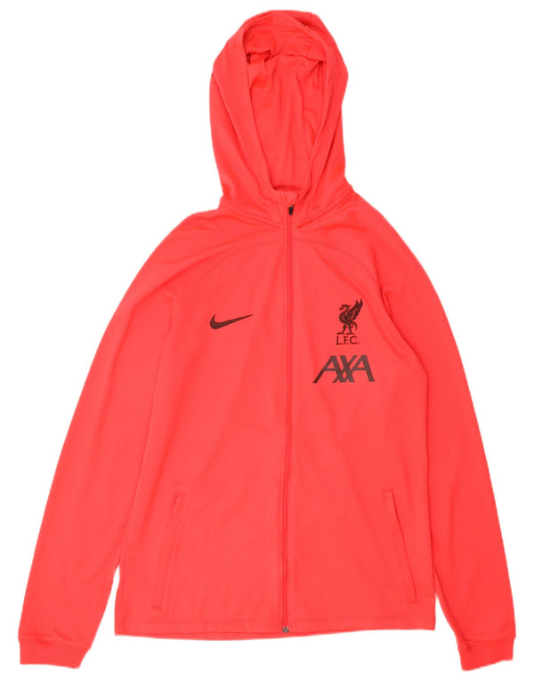 Свитер с капюшоном и молнией с графическим рисунком Nike для девочек 13–14 лет, XL, розовый
