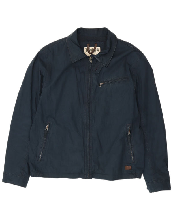 Мужская куртка Timberland Utility UK 40, большая темно-синяя, хлопок