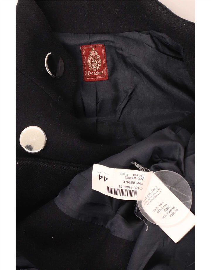 Dondup Женское Полупальто IT 44 Medium Navy Blue Wool