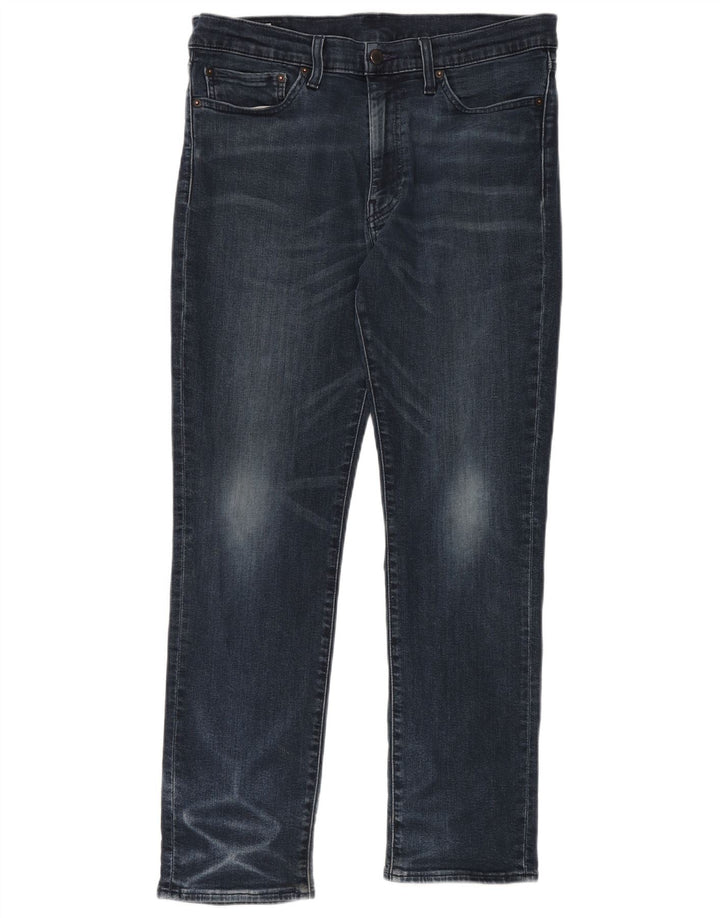 Мужские узкие джинсы Levi's W36 L32 синие, хлопок