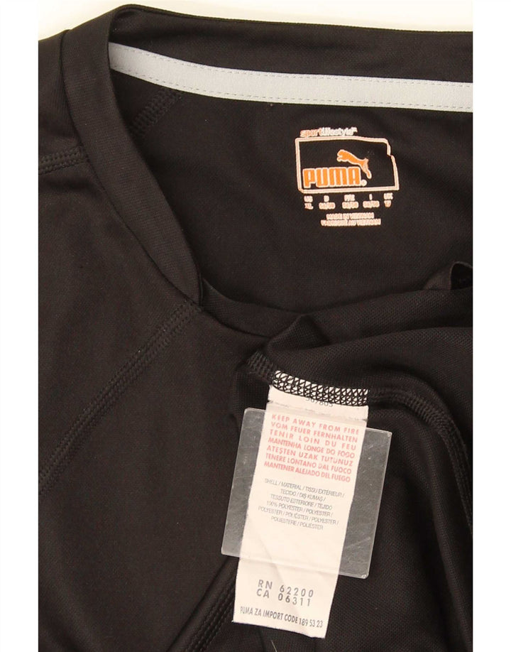 Мужская футболка Puma Top XL черная из полиэстера