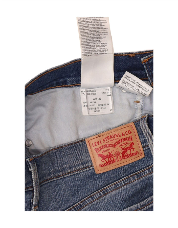 Женские джинсы LEVI'S 312 Shaping Slim W30 L30 Синие, хлопок