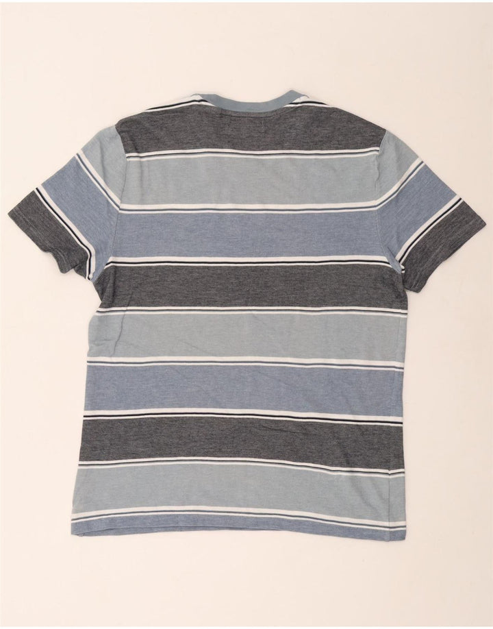 Мужская футболка PENGUIN из хлопка в большую синюю полоску