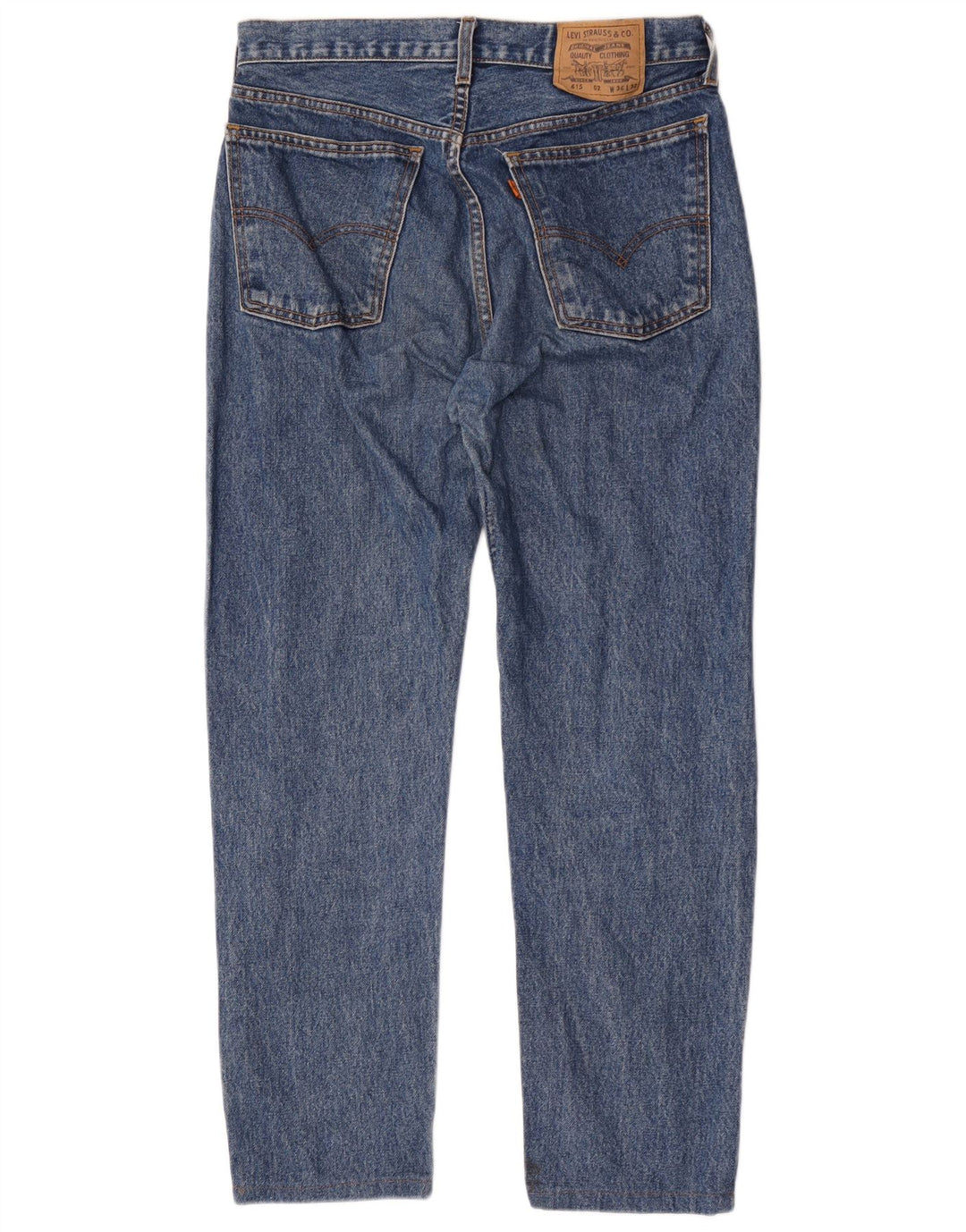 Мужские зауженные джинсы Levi's 615 W36 L29 синие