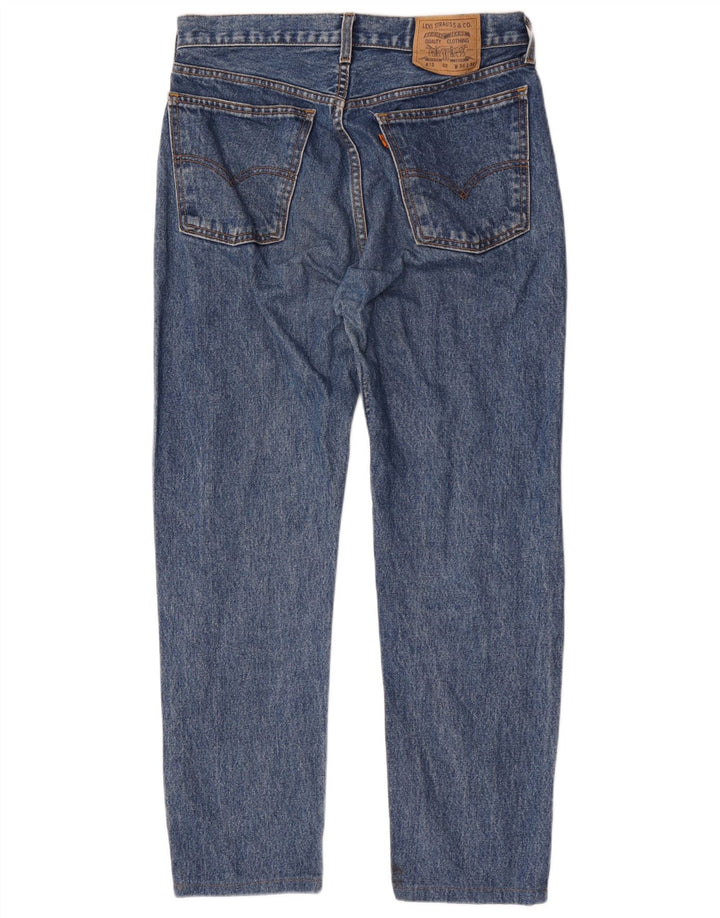 Мужские зауженные джинсы Levi's 615 W36 L29 синие