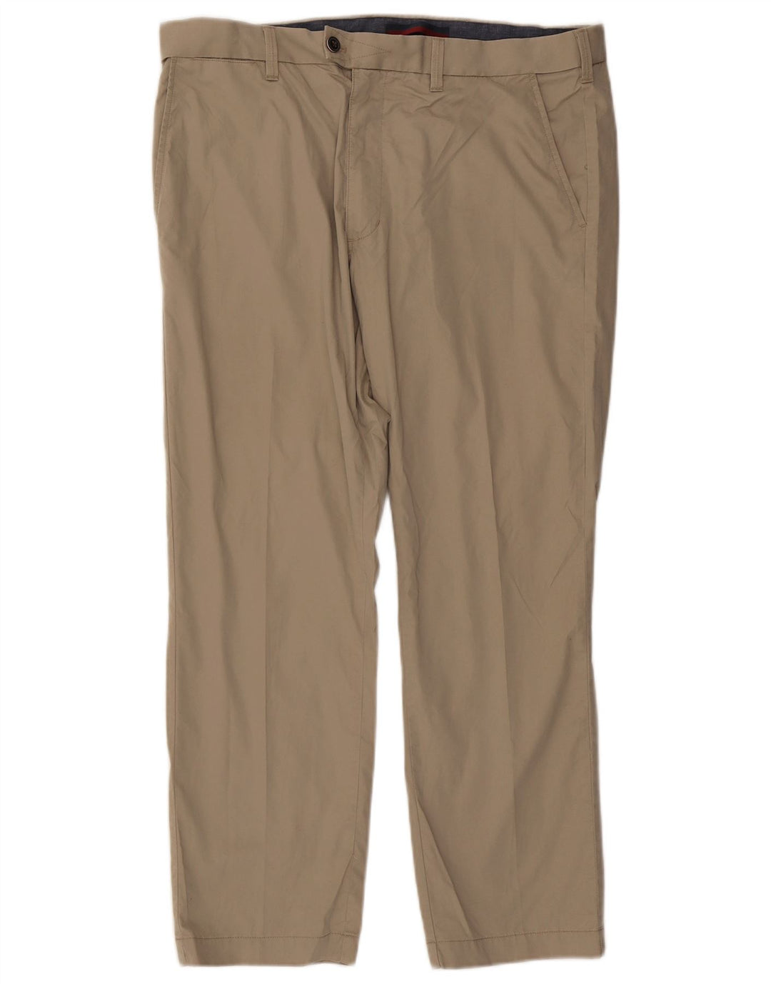 Мужские брюки прямого костюма MARKS & SPENCER Blue Harbour W38 L29 бежевые