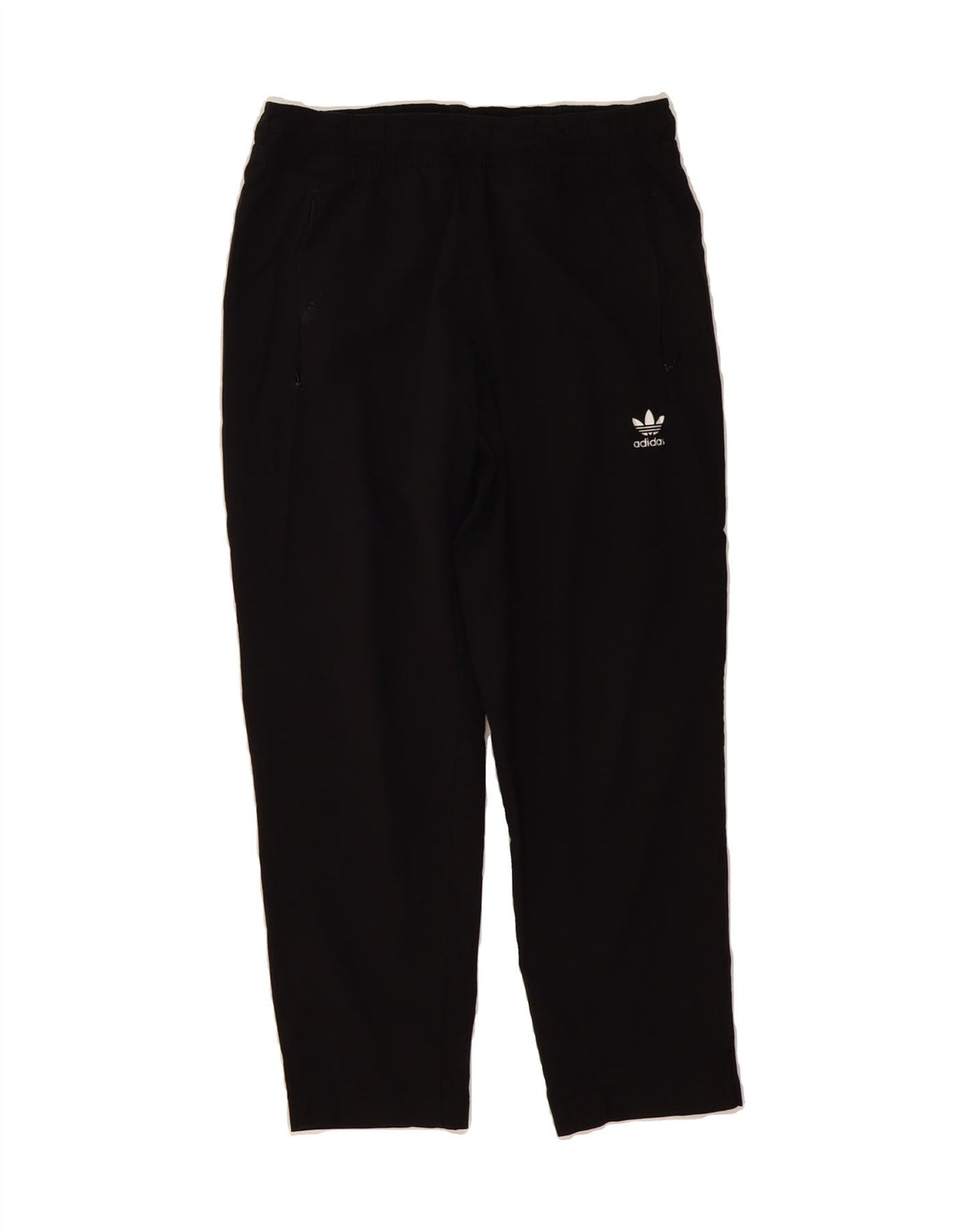 ADIDAS Womens Tracksuit Trousers UK 12 Medium Black Polyester Vintage Adidas and Second-Hand Adidas from Messina Hembry 