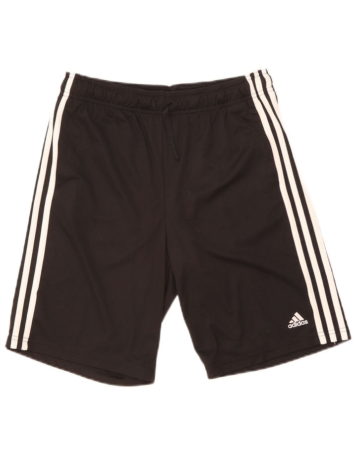 Спортивные шорты Adidas для мальчиков 15-16 лет, черные