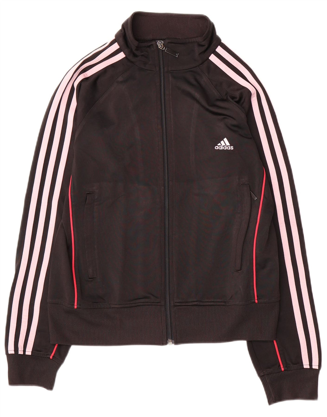 Женский спортивный костюм Adidas Top Jacket UK 12, средний черный полиэстер