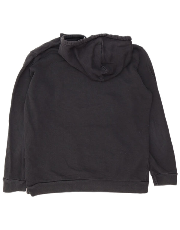 Мужской джемпер с капюшоном Adidas с рисунком, большой черный, хлопок