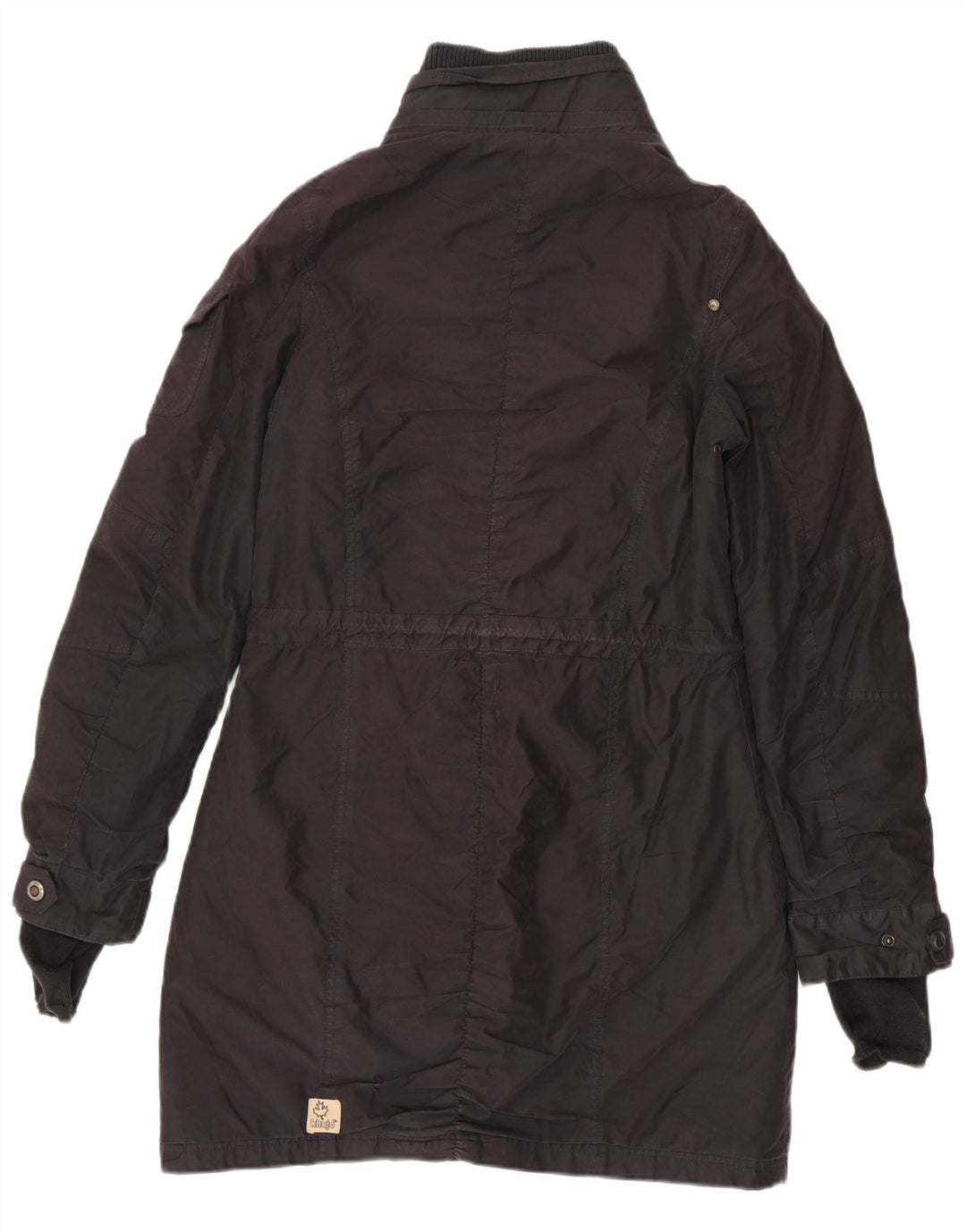 KHUJO Womens Parka Jacket UK 16 Large Black