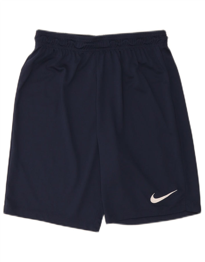 Мужские спортивные шорты Nike, маленькие, темно-синие, полиэстер