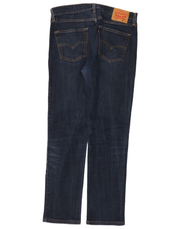 Мужские джинсы LEVI'S 511 Slim W34 L32 Темно-синие, хлопок