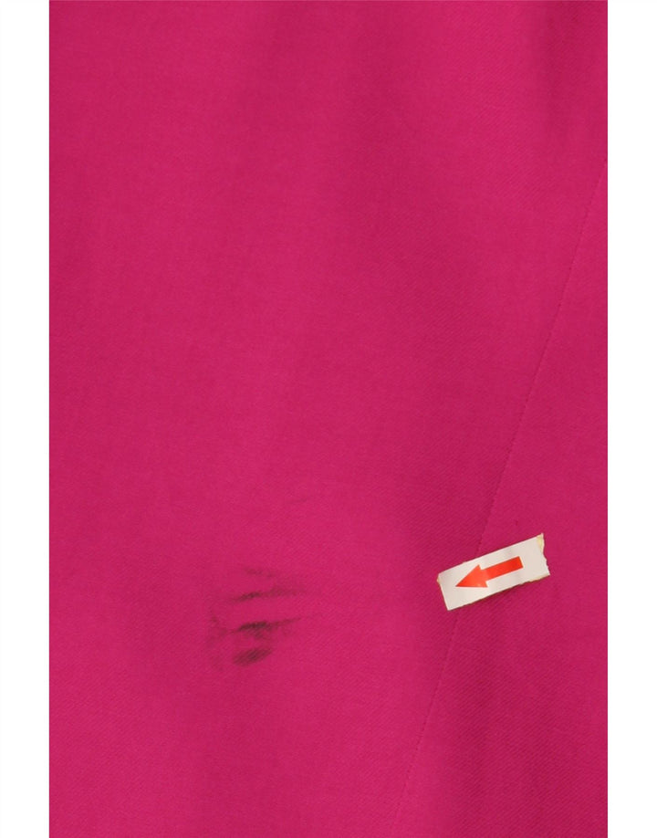 Женский двубортный пиджак свободного кроя ZARA UK 6 XS, розовый вискоза