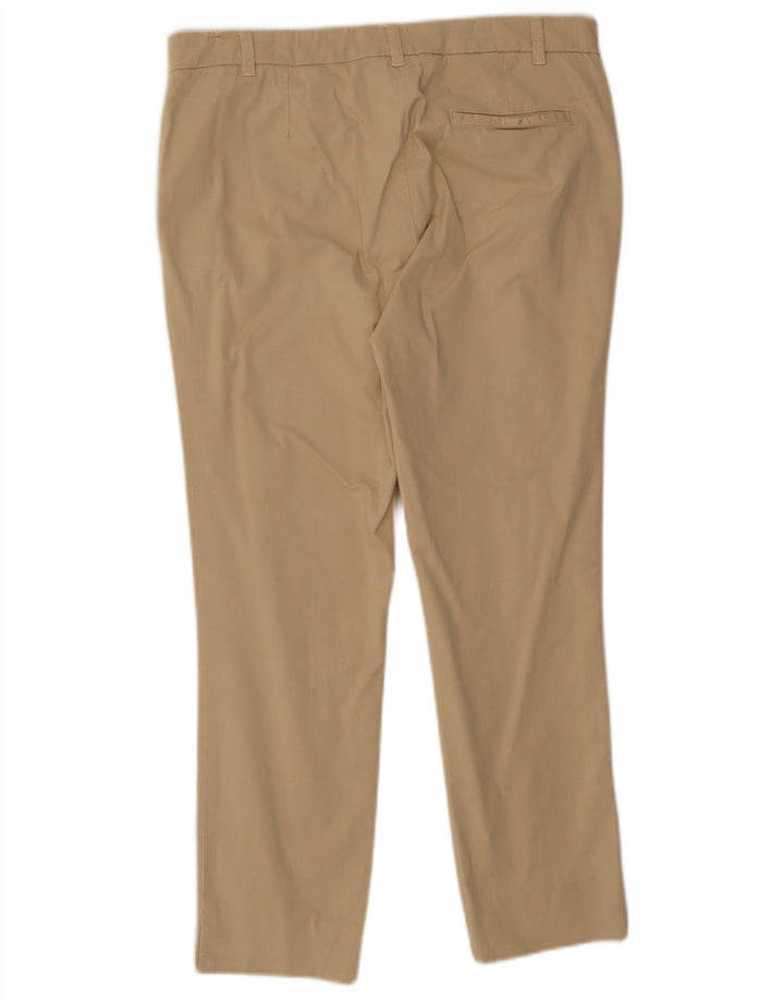 Женские брюки-чиносы Massimo Dutti W34 L26 бежевые