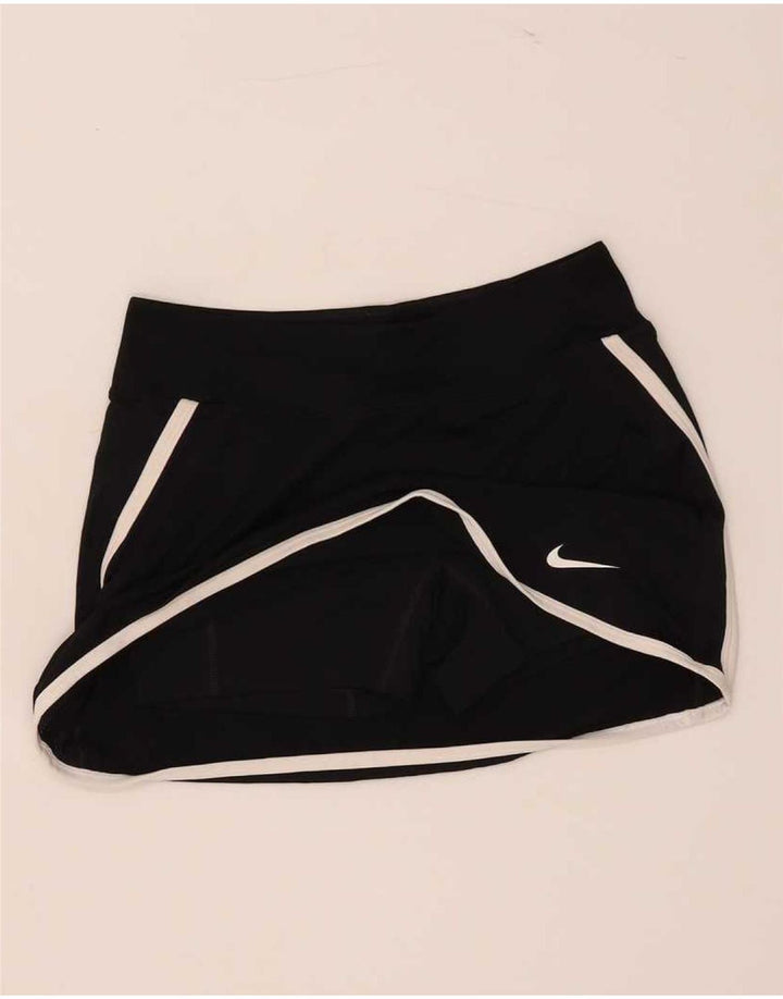 Женские шорты Nike Dri Fit UK 10, маленькие черные, полиэстер