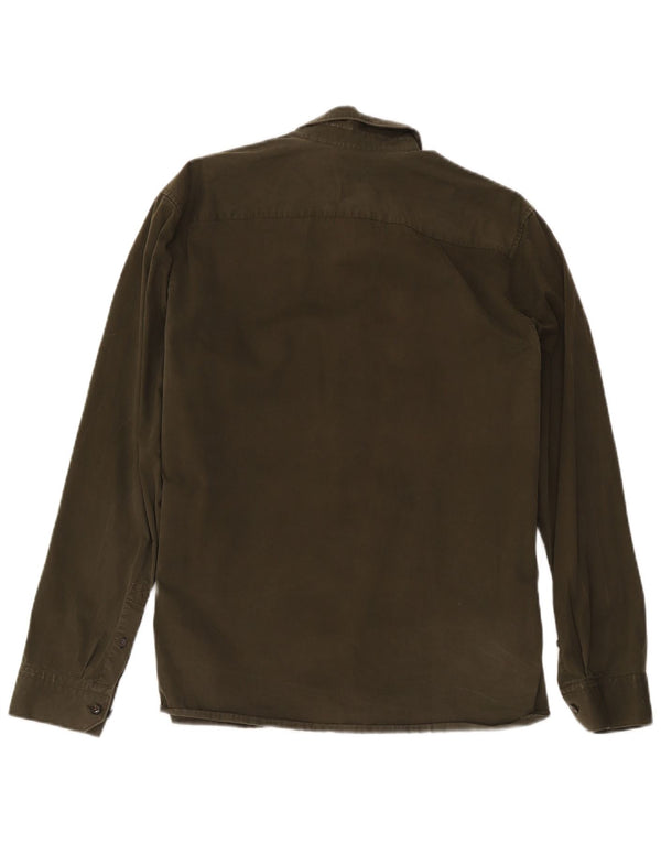 Мужская рубашка Ted Baker, размер 5 XL, цвет хаки, хлопок