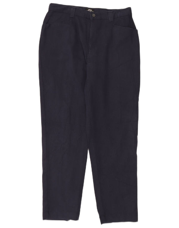 Женские повседневные зауженные брюки Lee, размер США 12, большой размер W30 L29, темно-синий, хлопок