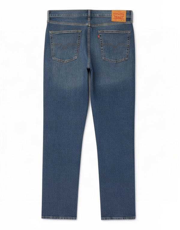 Мужские прямые джинсы Levi's 514 W36 L32 синие, хлопок