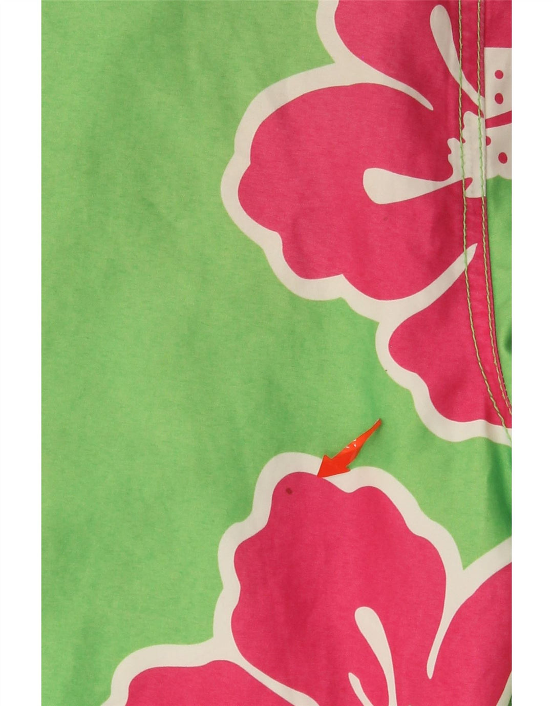 TOMMY HILFIGER Мужские шорты для плавания, маленькие зеленые полиэстер с цветочным принтом