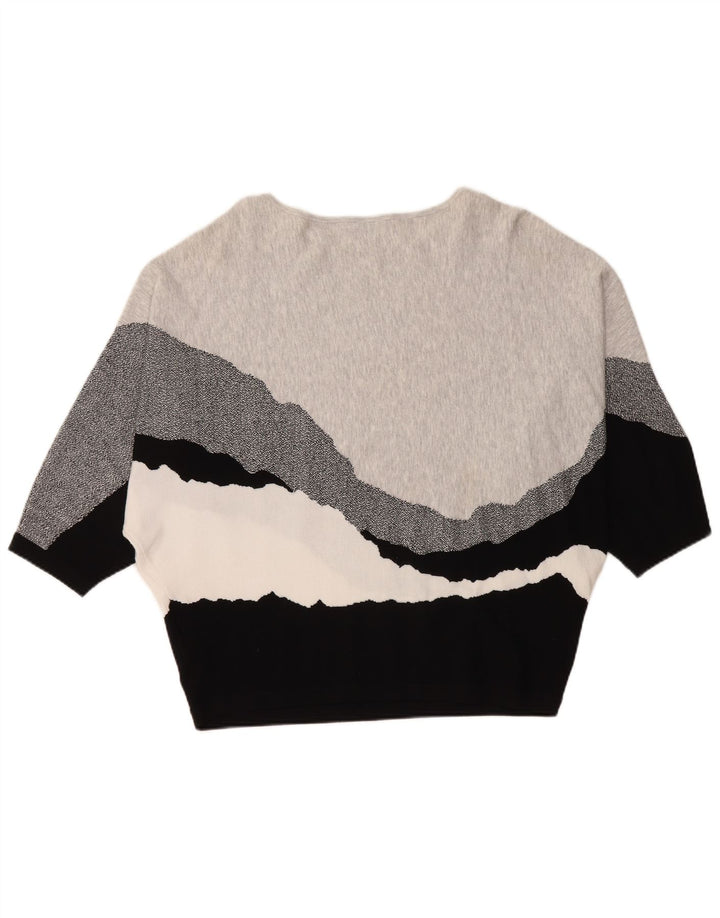 Женский свободный джемпер с вырезом «лодочка» PHASE EIGHT, Великобритания 14, средний серый цвет