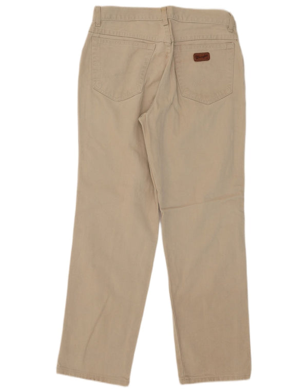 Мужские прямые повседневные брюки Wrangler Ohio W32 L30, бежевый хлопок