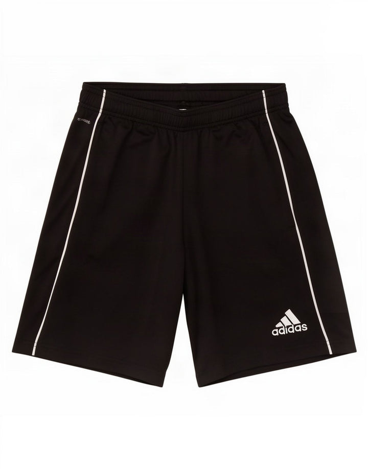 Мужские спортивные шорты Adidas Climalite, маленькие черные из полиэстера
