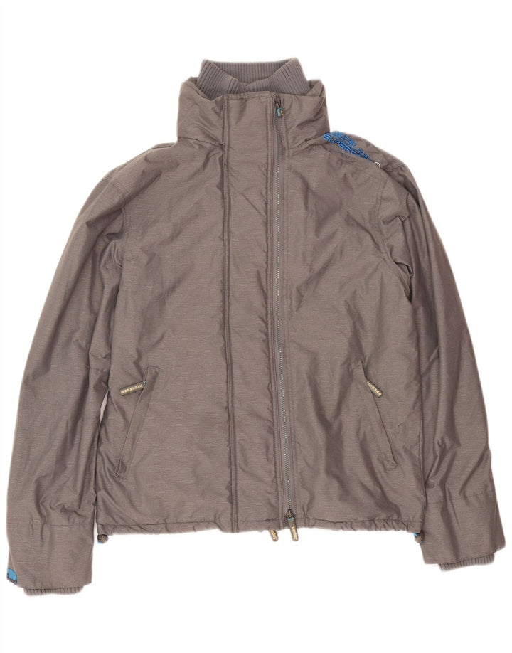 Мужская ветровка Superdry Sherpa Windbreaker Jacket UK 38 Medium Grey Nylon