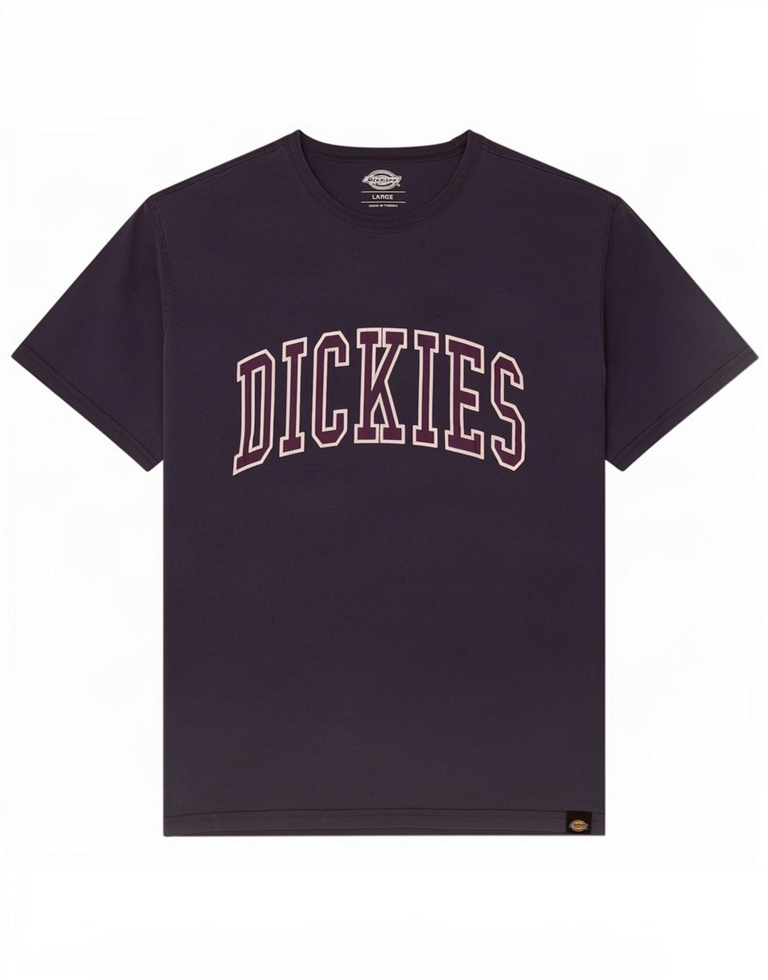 Мужская футболка с рисунком Dickies, большой темно-синий хлопок