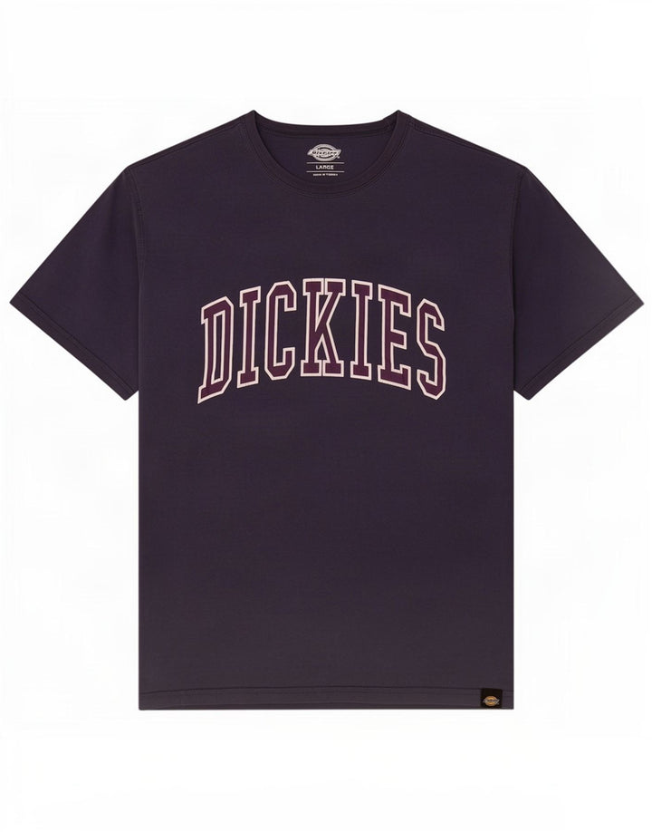 Мужская футболка с рисунком Dickies, большой темно-синий хлопок