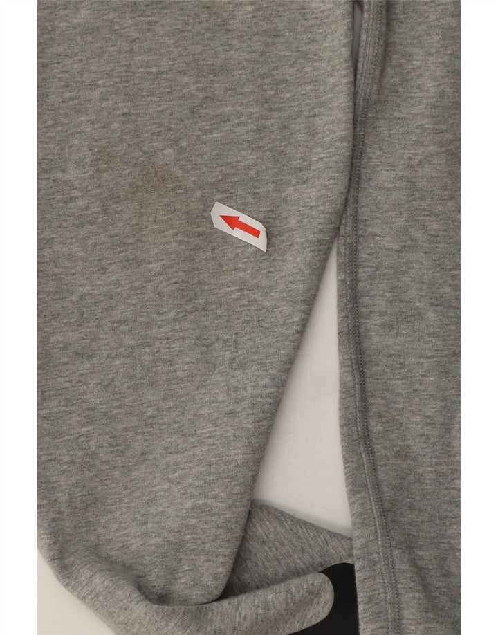 Женские леггинсы Nike UK 14, хлопковые спортивные, среднего серого цвета