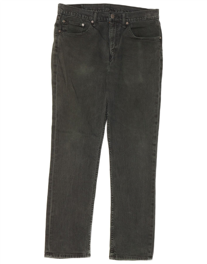 Мужские прямые джинсы Levi's W34 L32, черный хлопок