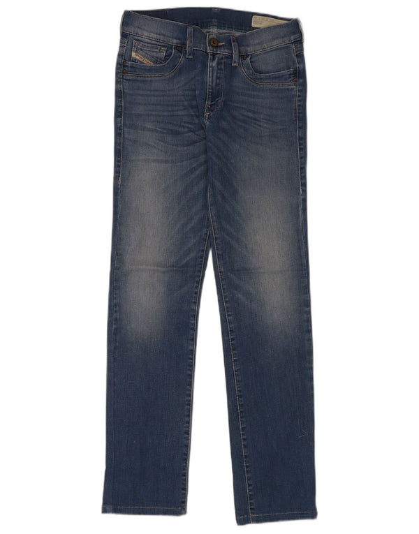 DIESEL Womens Ronhar Regular Bootcut Jeans W25 L30 Blue Cotton