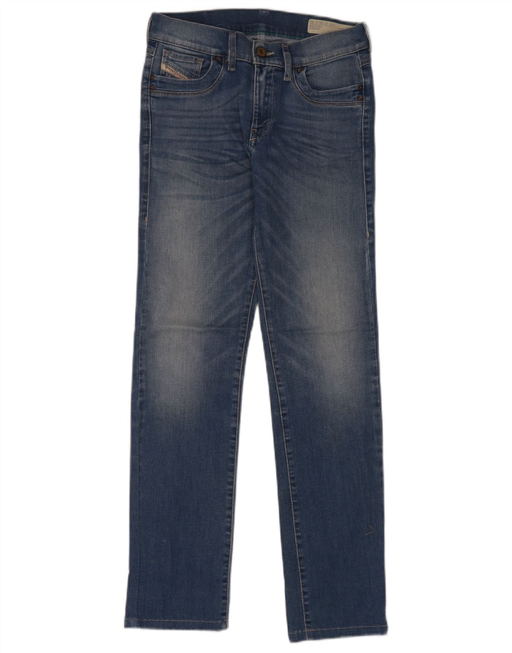 DIESEL Womens Ronhar Regular Bootcut Jeans W25 L30 Blue Cotton
