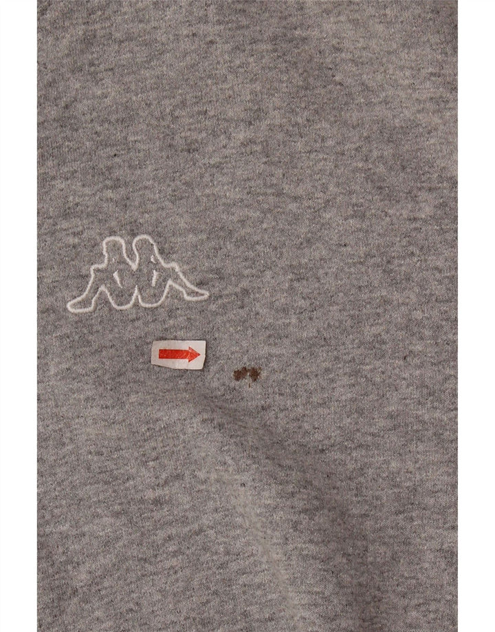 Женский укороченный топ Kappa с длинным рукавом UK 18 XL Серый