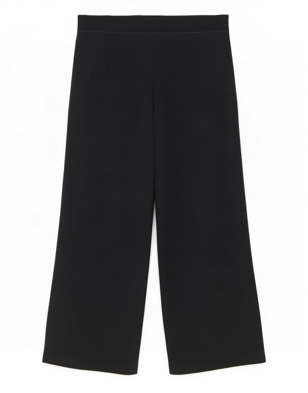 Женские повседневные широкие брюки Marks & Spencer UK 18 XL W38 L29 черные