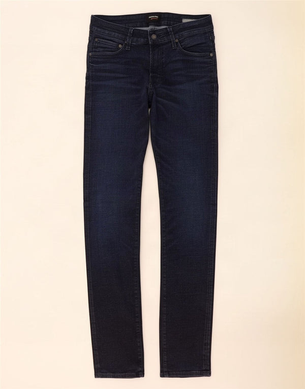 Мужские узкие джинсы Jack & Jones GLENN W36 L32 Темно-синий хлопок