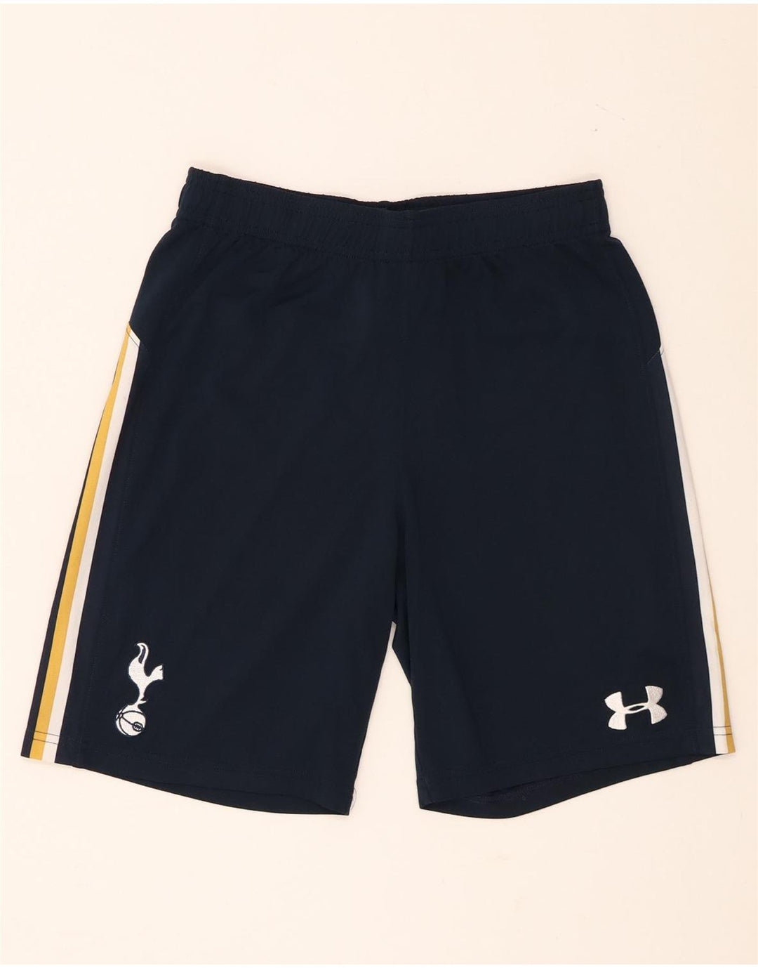 Спортивные шорты Under Armour для мальчиков 11–12 лет, большие, темно-синие