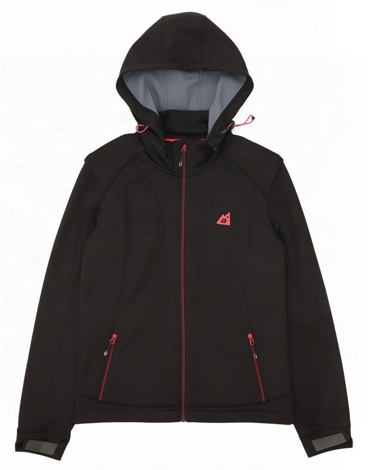 Женская ветровка с капюшоном Alpen Moden UK 18 XL, черный полиэстер