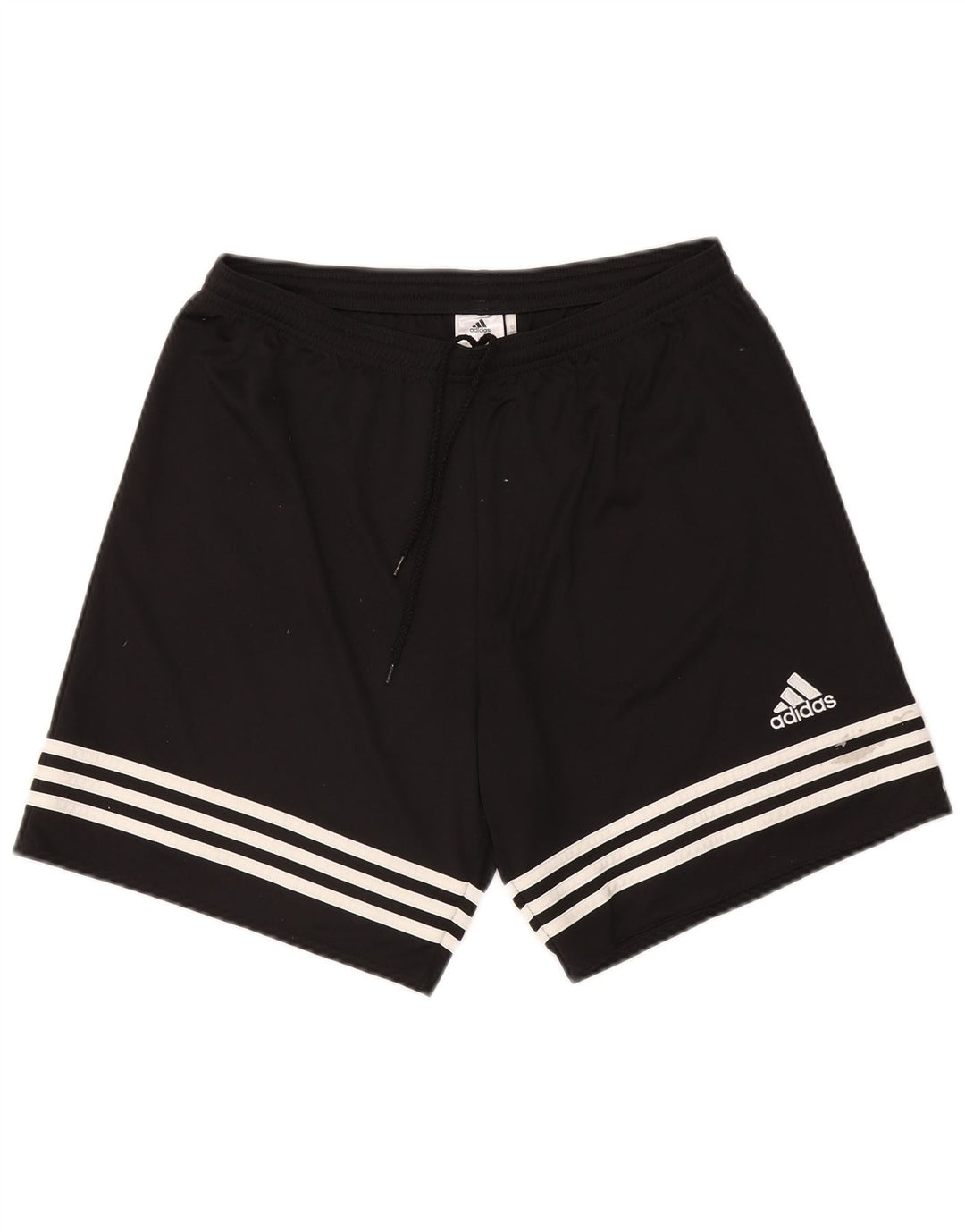 Мужские спортивные шорты Adidas Climalite, большие черные из полиэстера