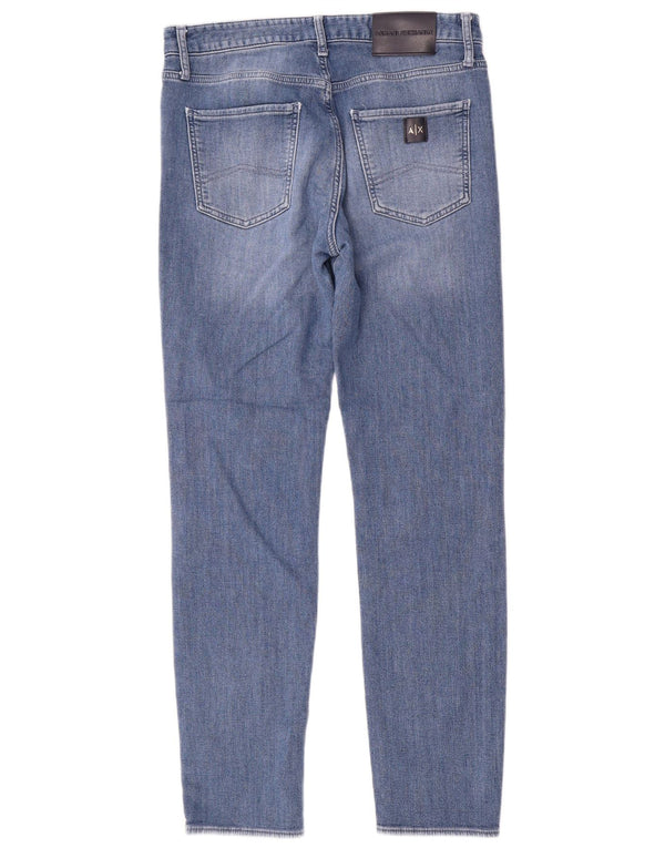 Женские узкие джинсы Armani Exchange W32 L32 Синие, хлопок