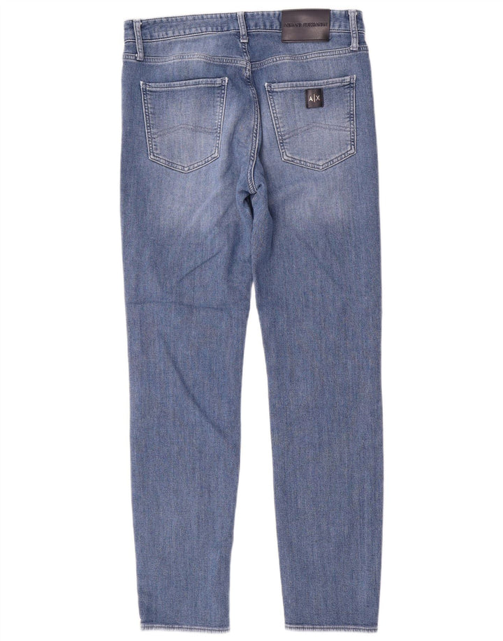 Женские узкие джинсы Armani Exchange W32 L32 Синие, хлопок