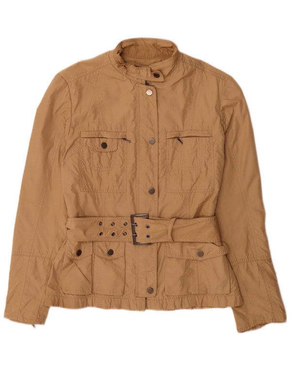 Женская куртка Zara UK 12, средний бежевый