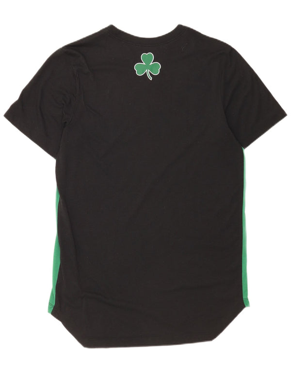 Мужская футболка с рисунком Nike Boston Celtics, средний черный полиэстер