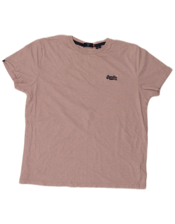 Мужская футболка Superdry Top XL, розовый хлопок