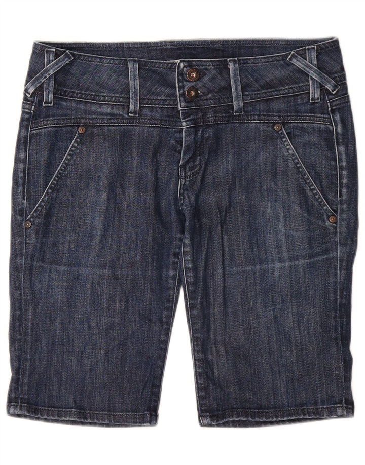 PEPE Jeans Женские джинсовые шорты W31 Среднего размера, темно-синие, хлопковые