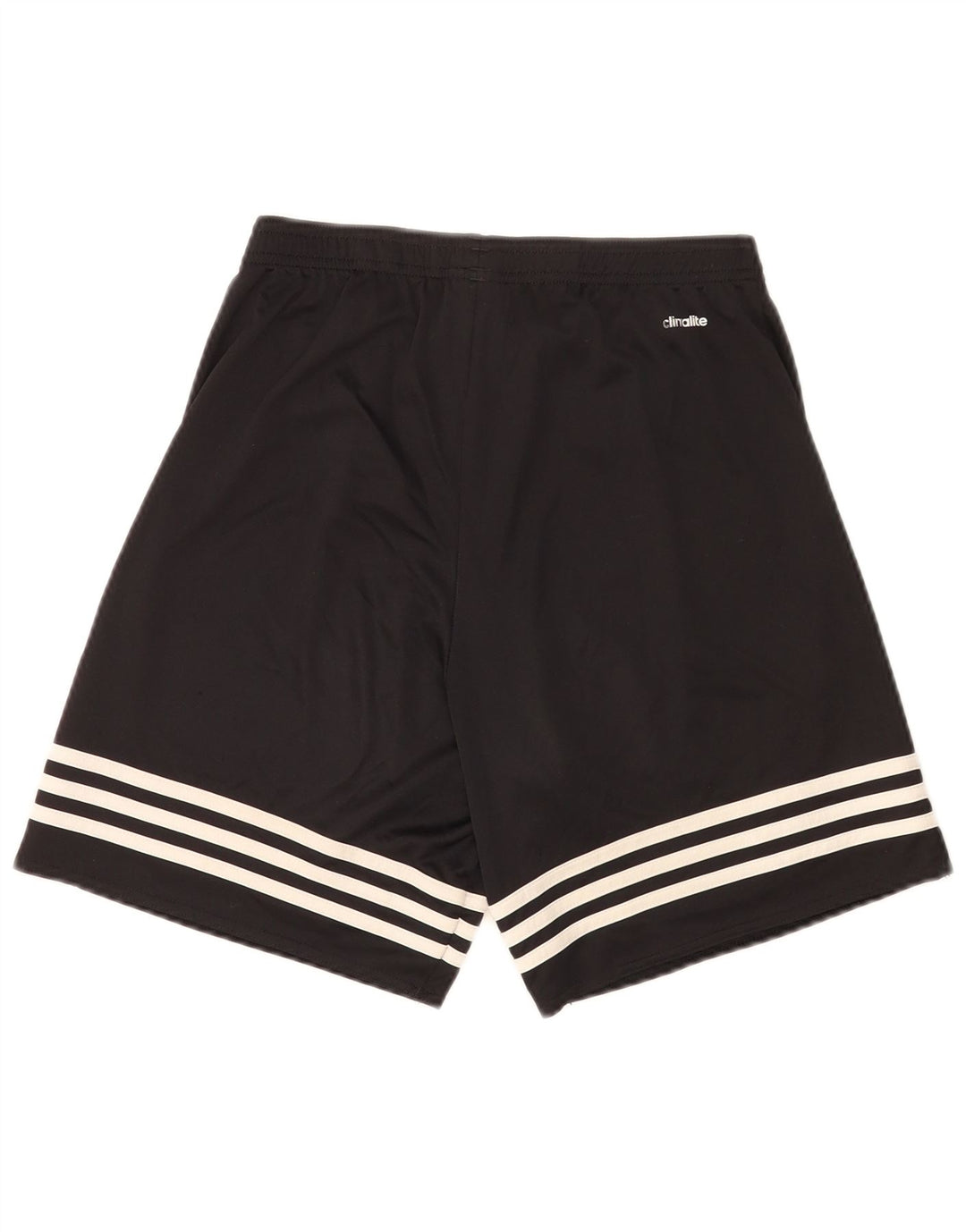 Мужские спортивные шорты Adidas Climalite, маленькие черные из полиэстера